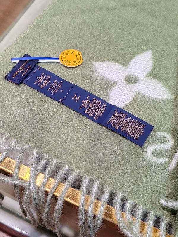 LV scarf 45X215cm 60%羊毛 40%山羊绒 E (11)