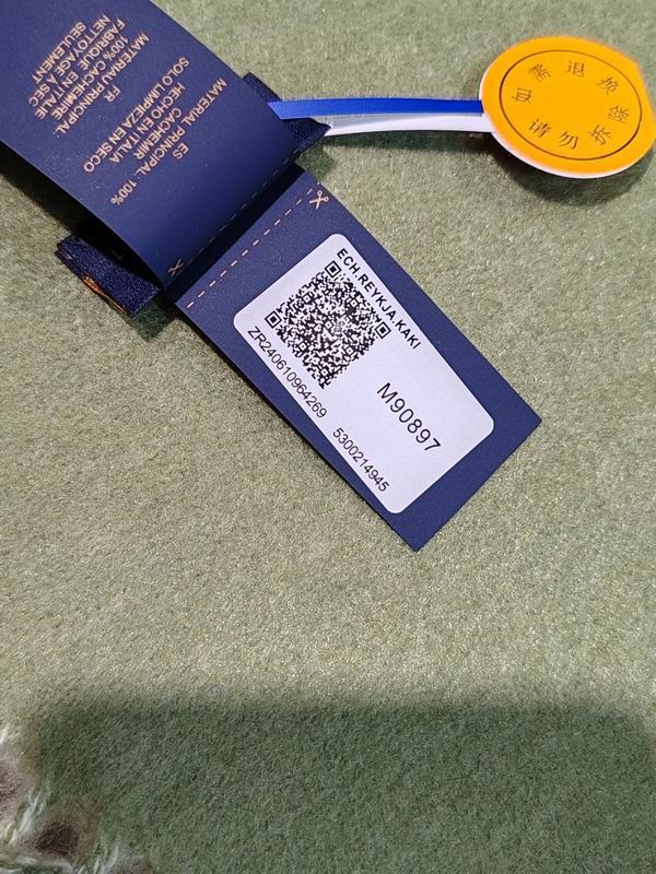 LV scarf 45X215cm 60%羊毛 40%山羊绒 E (12)