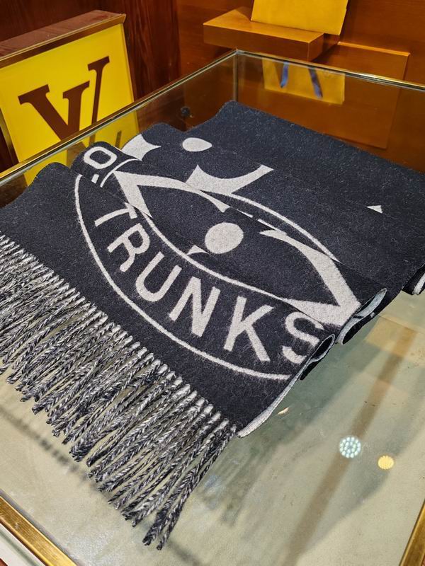 LV scarf 45X215cm 60%羊毛 40%山羊绒 E (14)