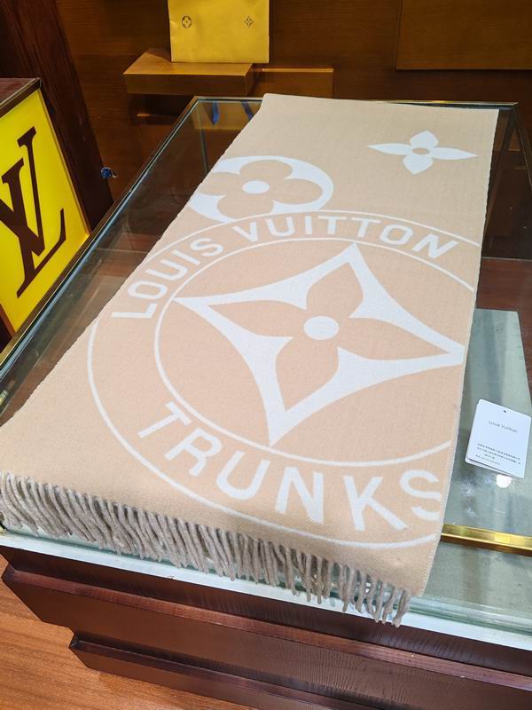 LV scarf 45X215cm 60%羊毛 40%山羊绒 E (4)