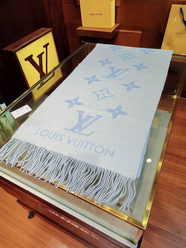 LV scarf 48X180cm 100%羊绒 E (4)