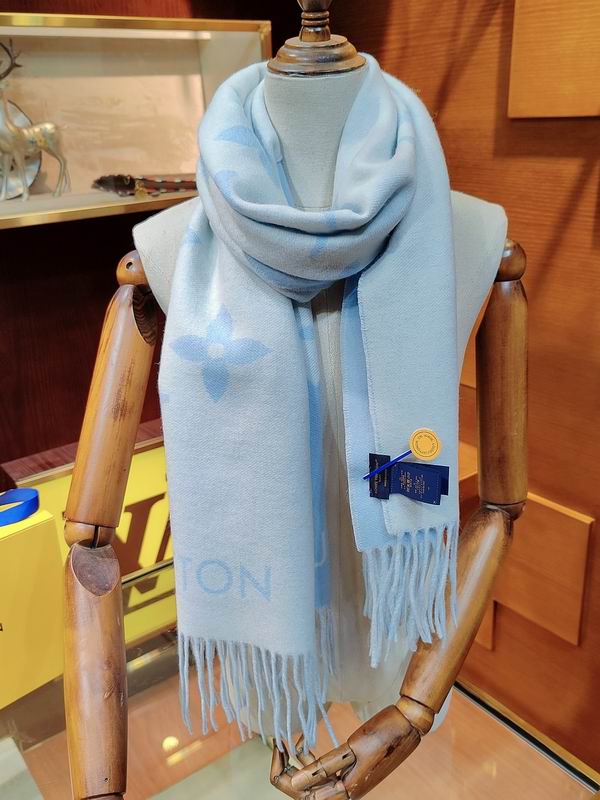 LV scarf 48X180cm 100%羊绒 E (8)