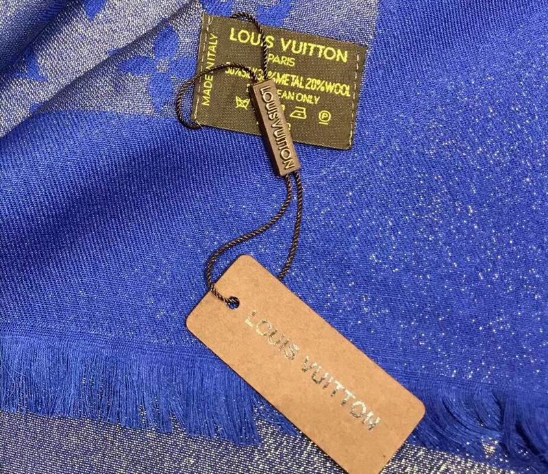 LV silk scarf 140X140cm E (13)