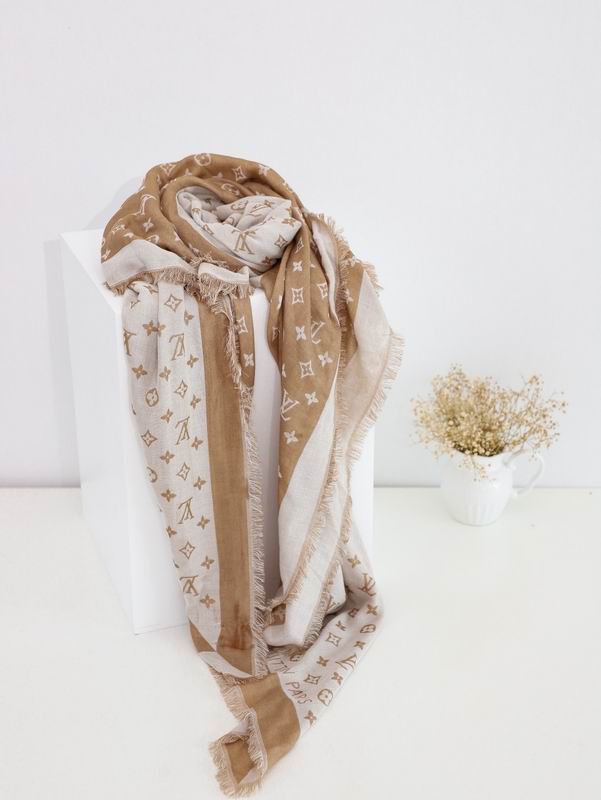 LV silk scarf 140X140cm E (2)