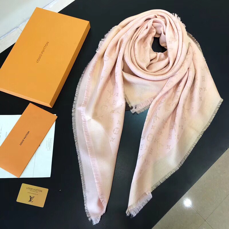 LV silk scarf 140X140cm E (20)