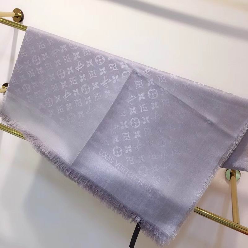 LV silk scarf 140X140cm E (23)