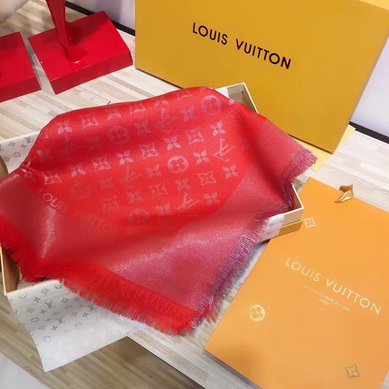 LV silk scarf 140X140cm E (3)