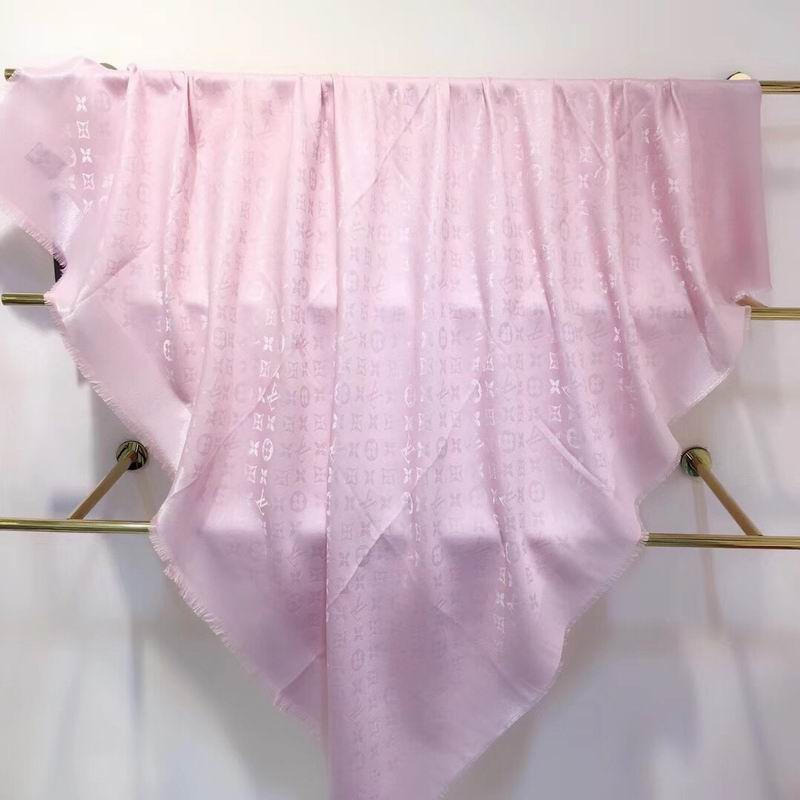 LV silk scarf 140X140cm E (53)