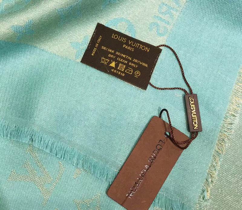 LV silk scarf 140X140cm E (9)
