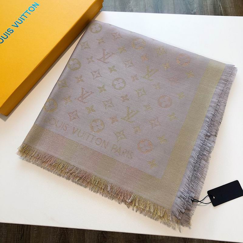 LV silk scarf E (1)