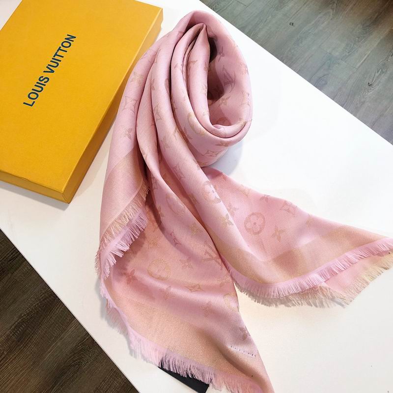 LV silk scarf E (12)