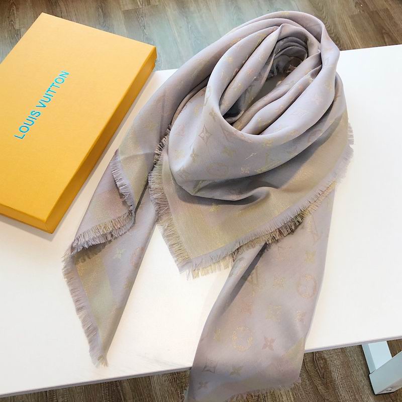 LV silk scarf E (2)