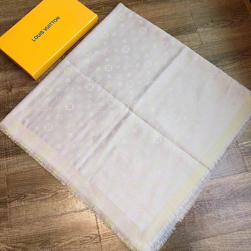 LV silk scarf E (5)