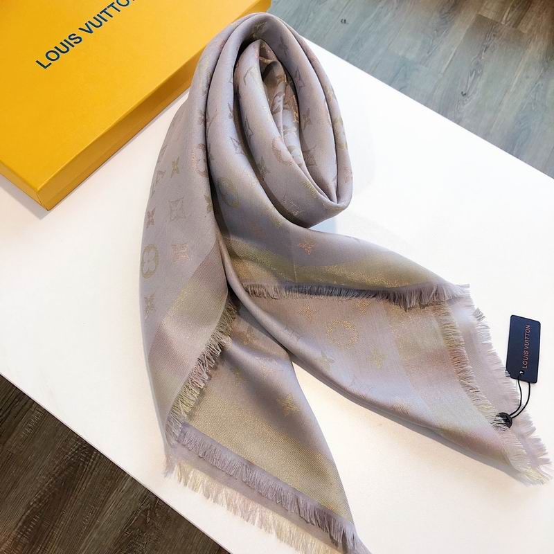 LV silk scarf E (6)