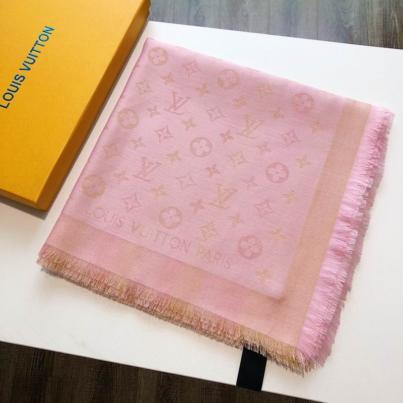 LV silk scarf E (7)
