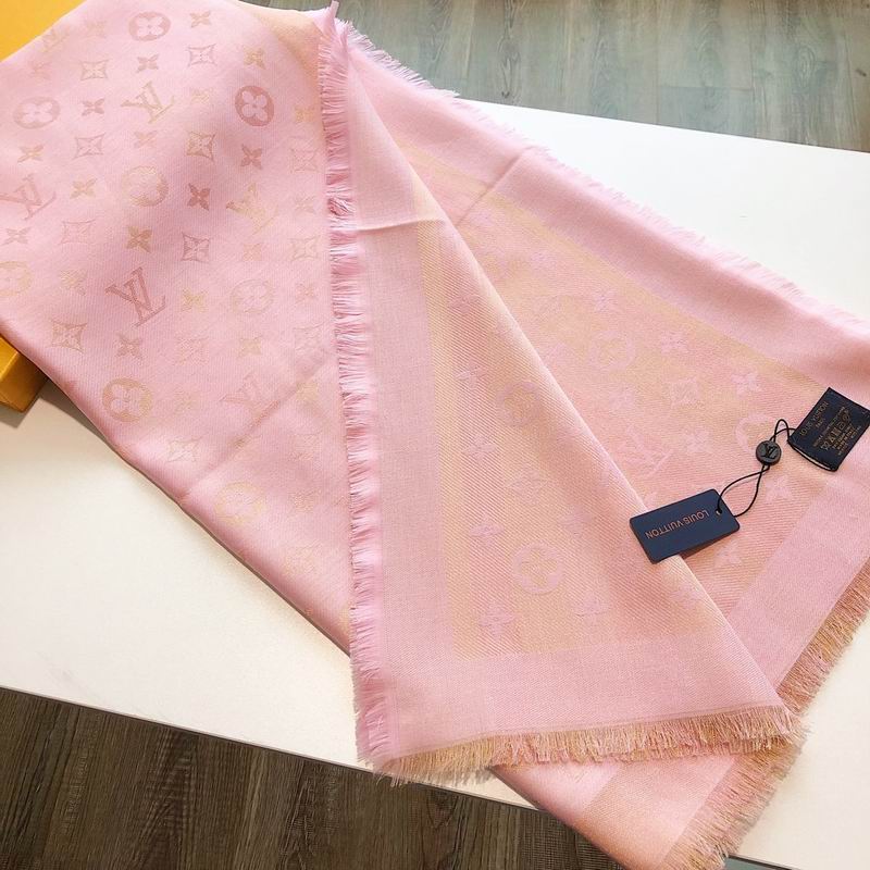LV silk scarf E (8)