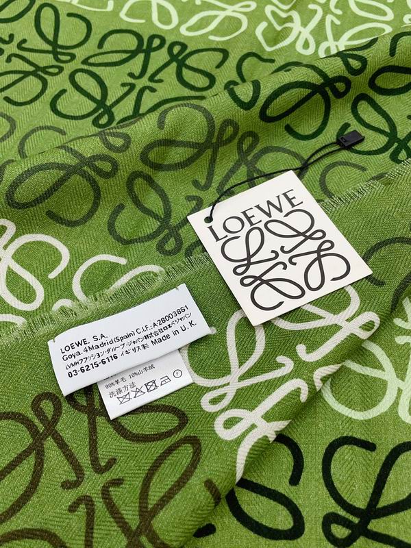 Loewe 42X190cm 73%羊毛 20%真丝 7%山羊绒 E (10)