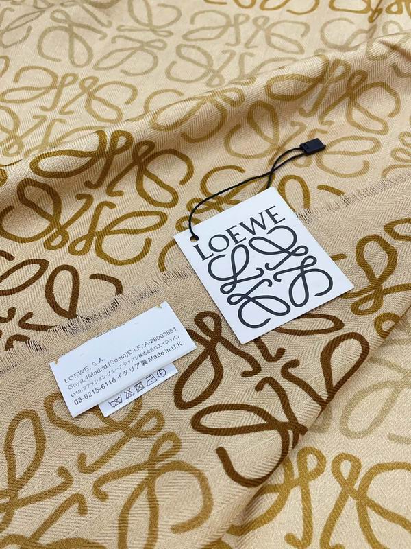 Loewe 42X190cm 73%羊毛 20%真丝 7%山羊绒 E (16)