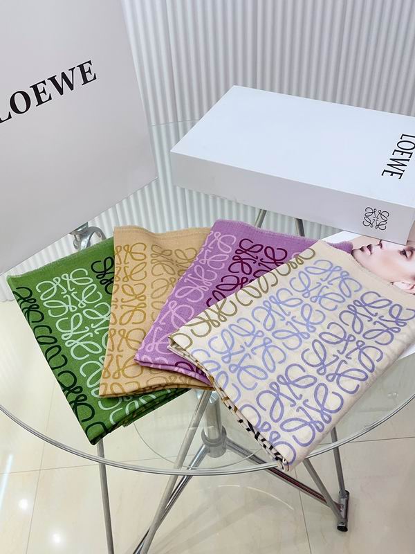 Loewe 42X190cm 73%羊毛 20%真丝 7%山羊绒 E (5)