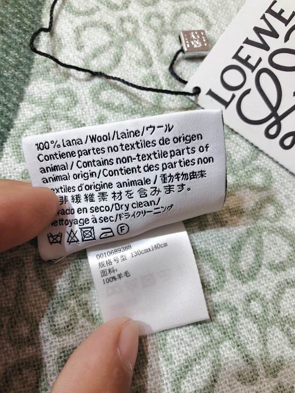 Loewe scarf 130X140cm 100%羊毛 E (3)