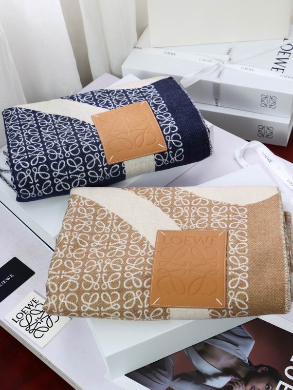 Loewe scarf 130X140cm E (9)