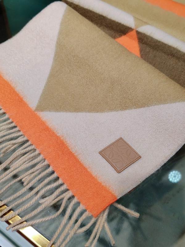 Loewe scarf 32X190cm 100羊绒 E (5)