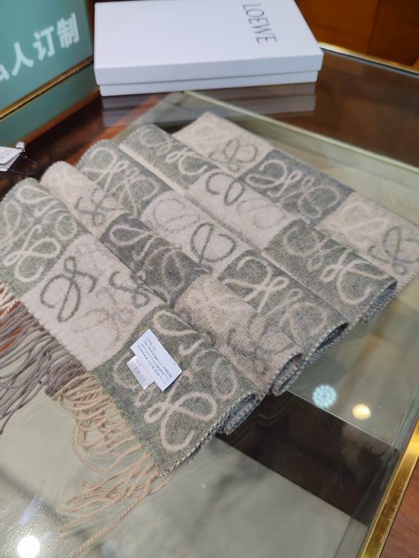 Loewe scarf 38X200cm 100%羊绒  E (14)