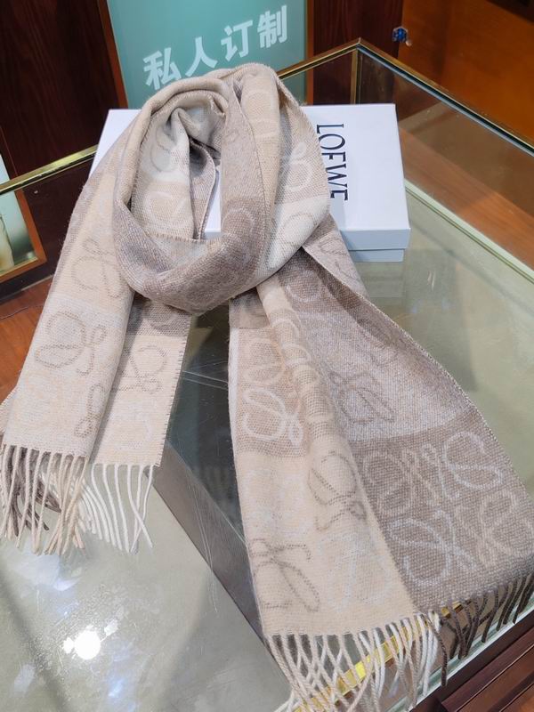 Loewe scarf 38X200cm 100%羊绒  E (20)