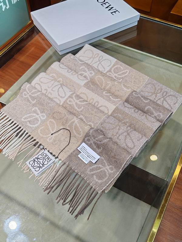 Loewe scarf 38X200cm 100%羊绒  E (23)