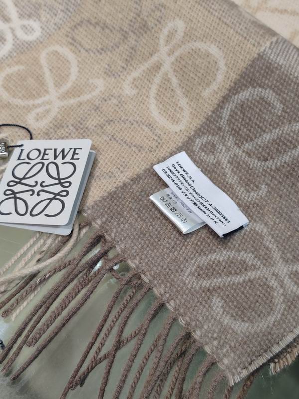 Loewe scarf 38X200cm 100%羊绒  E (25)