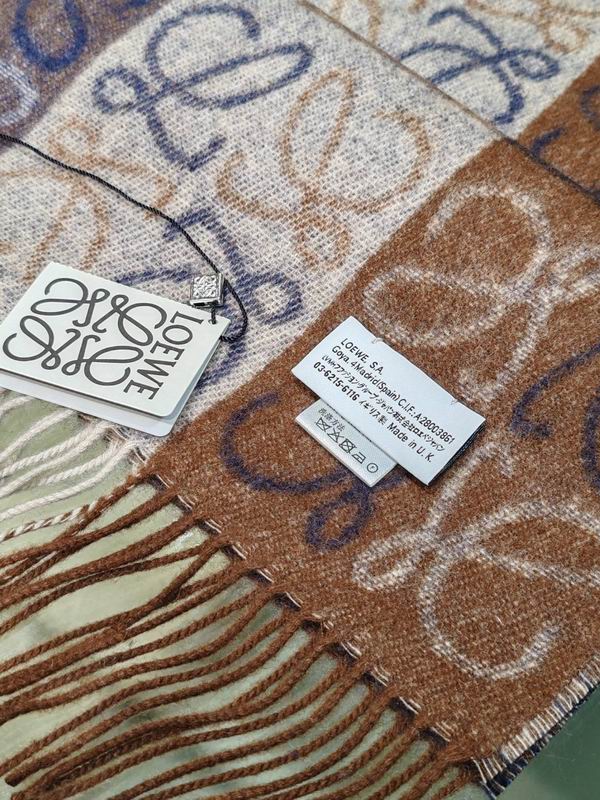 Loewe scarf 38X200cm 100%羊绒  E (33)
