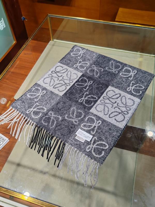 Loewe scarf 38X200cm 100%羊绒  E (43)