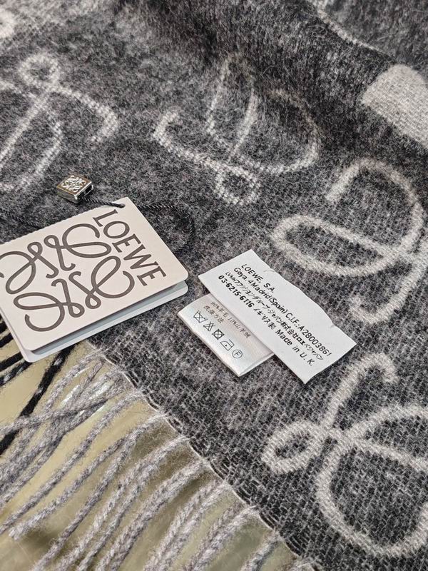 Loewe scarf 38X200cm 100%羊绒  E (44)