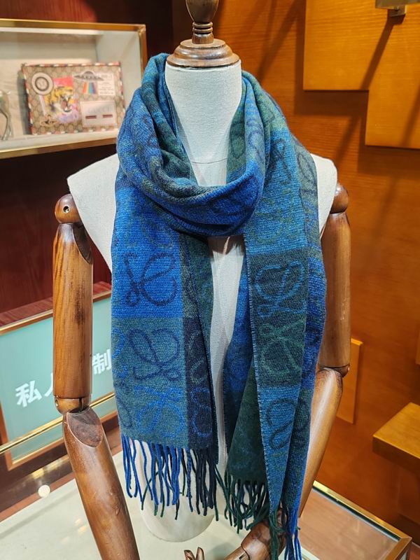 Loewe scarf 38X200cm 100%羊绒  E (46)