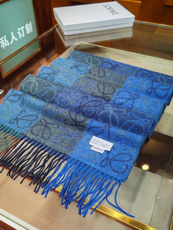 Loewe scarf 38X200cm 100%羊绒  E (47)