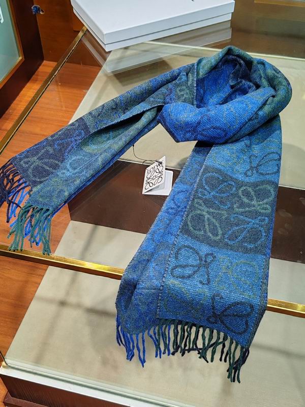 Loewe scarf 38X200cm 100%羊绒  E (49)