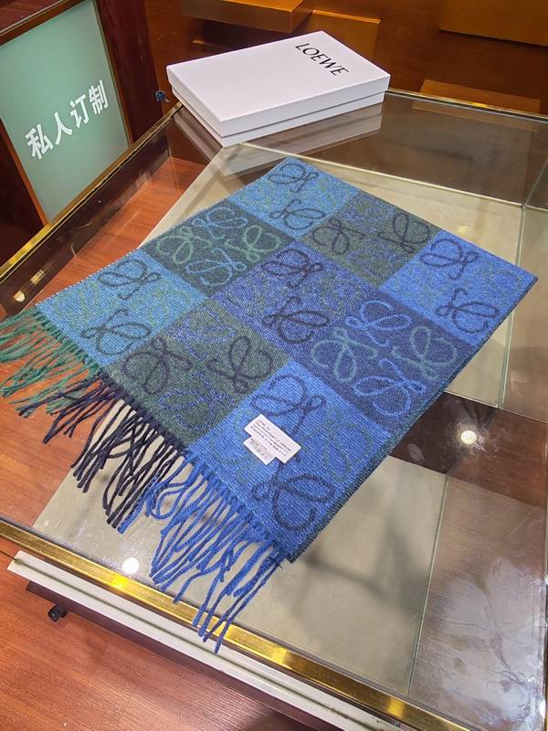 Loewe scarf 38X200cm 100%羊绒  E (51)