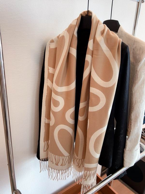 Loewe scarf 50X180cm 100%羊毛 E (2)