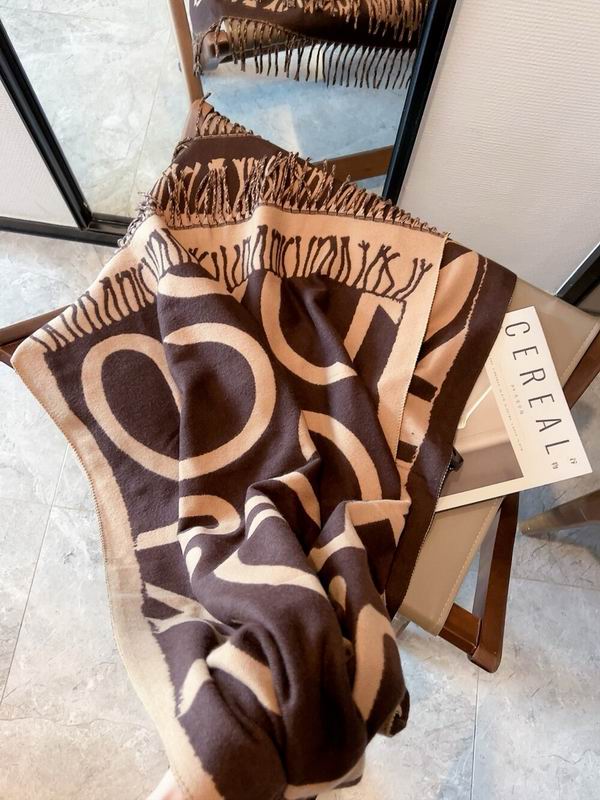 Loewe scarf 50X180cm 100%羊毛 E (5)