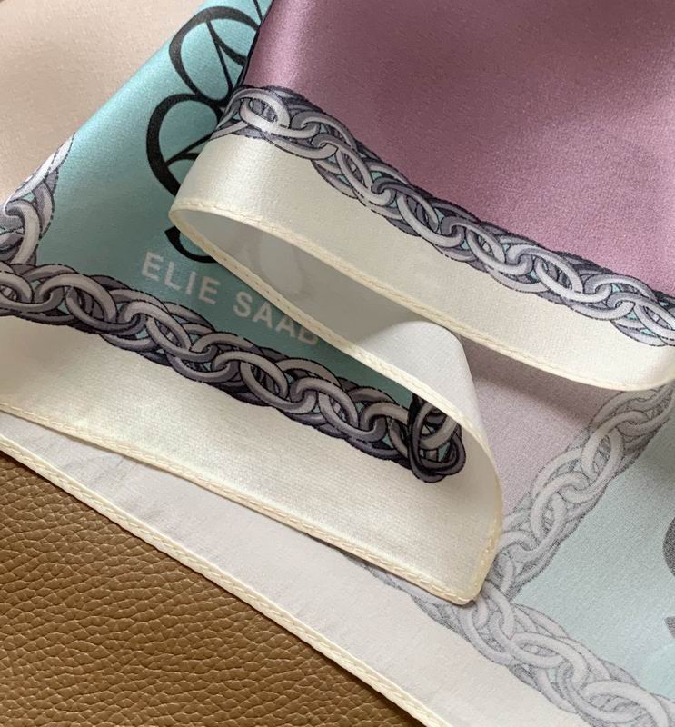 Loewe silk scarf 50X50cm E (2)