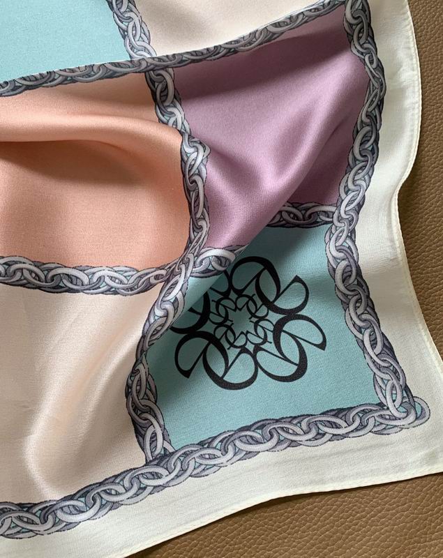 Loewe silk scarf 50X50cm E (3)