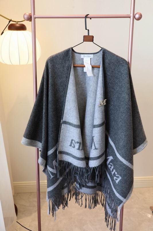 Max Mara cloak 130X160cm 100绵羊毛 E (16)