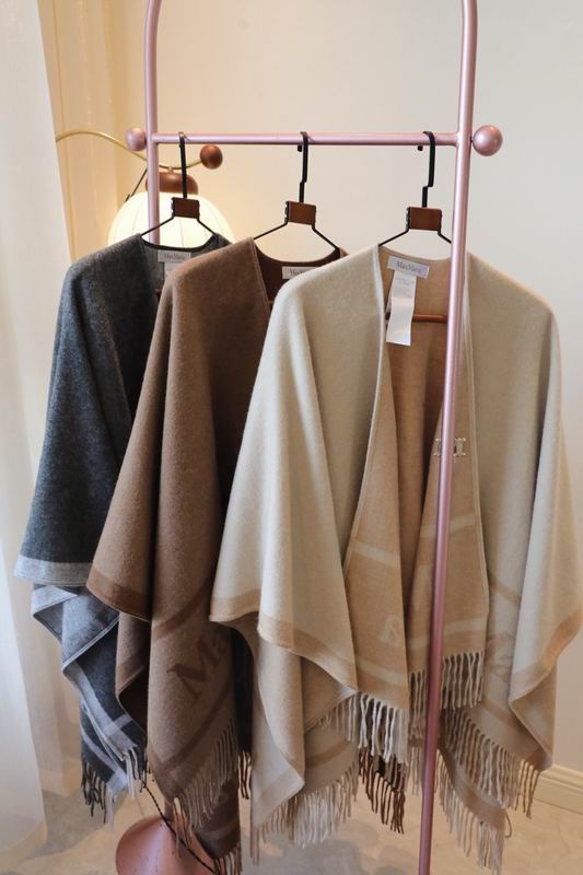 Max Mara cloak 130X160cm 100绵羊毛 E (9)