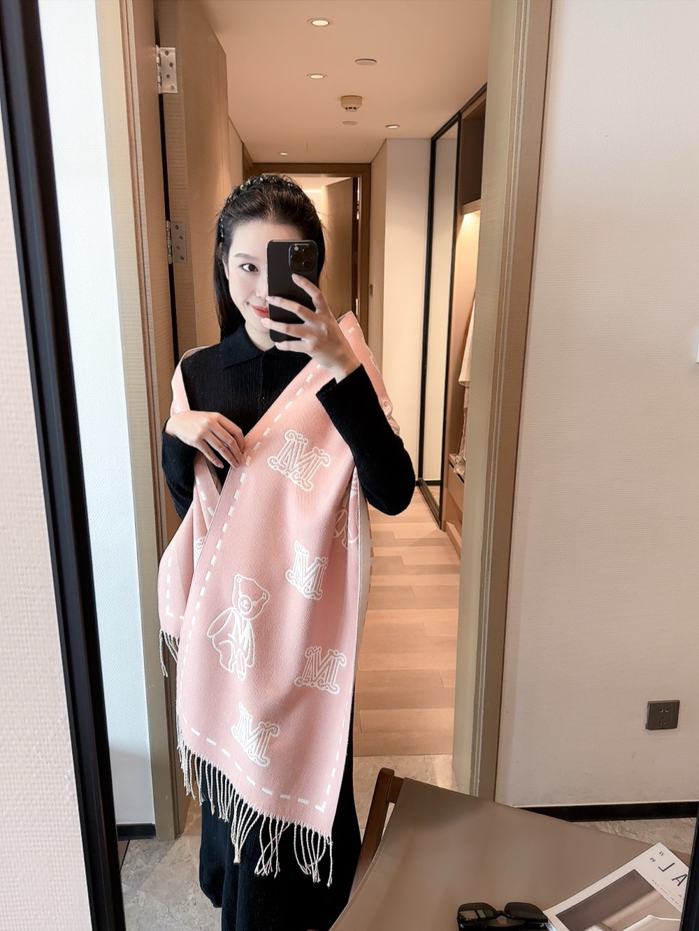 MaxMara scarf 50X180cm E (1)