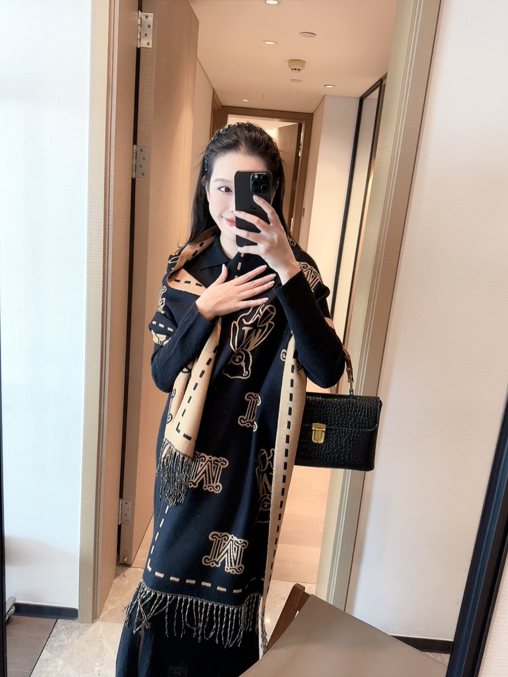 MaxMara scarf 50X180cm E (10)