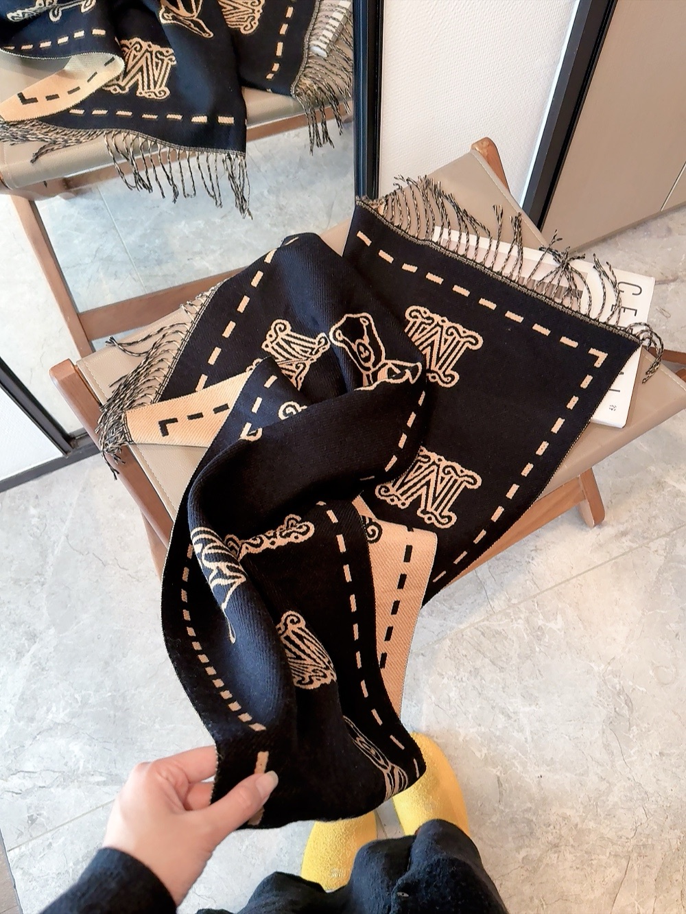 MaxMara scarf 50X180cm E (11)