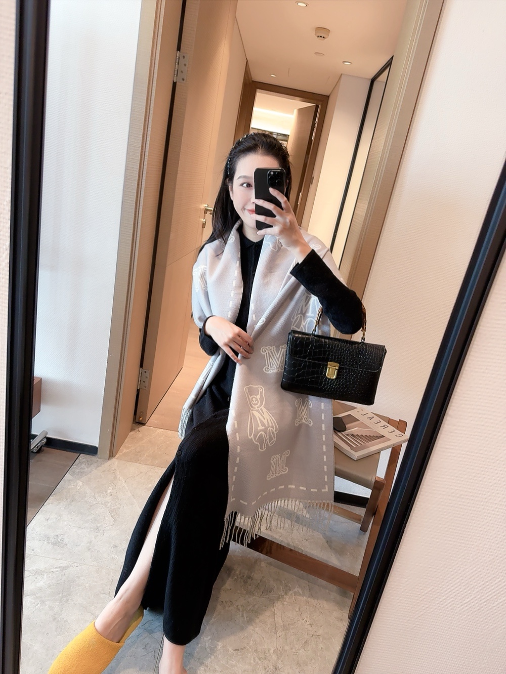 MaxMara scarf 50X180cm E (14)