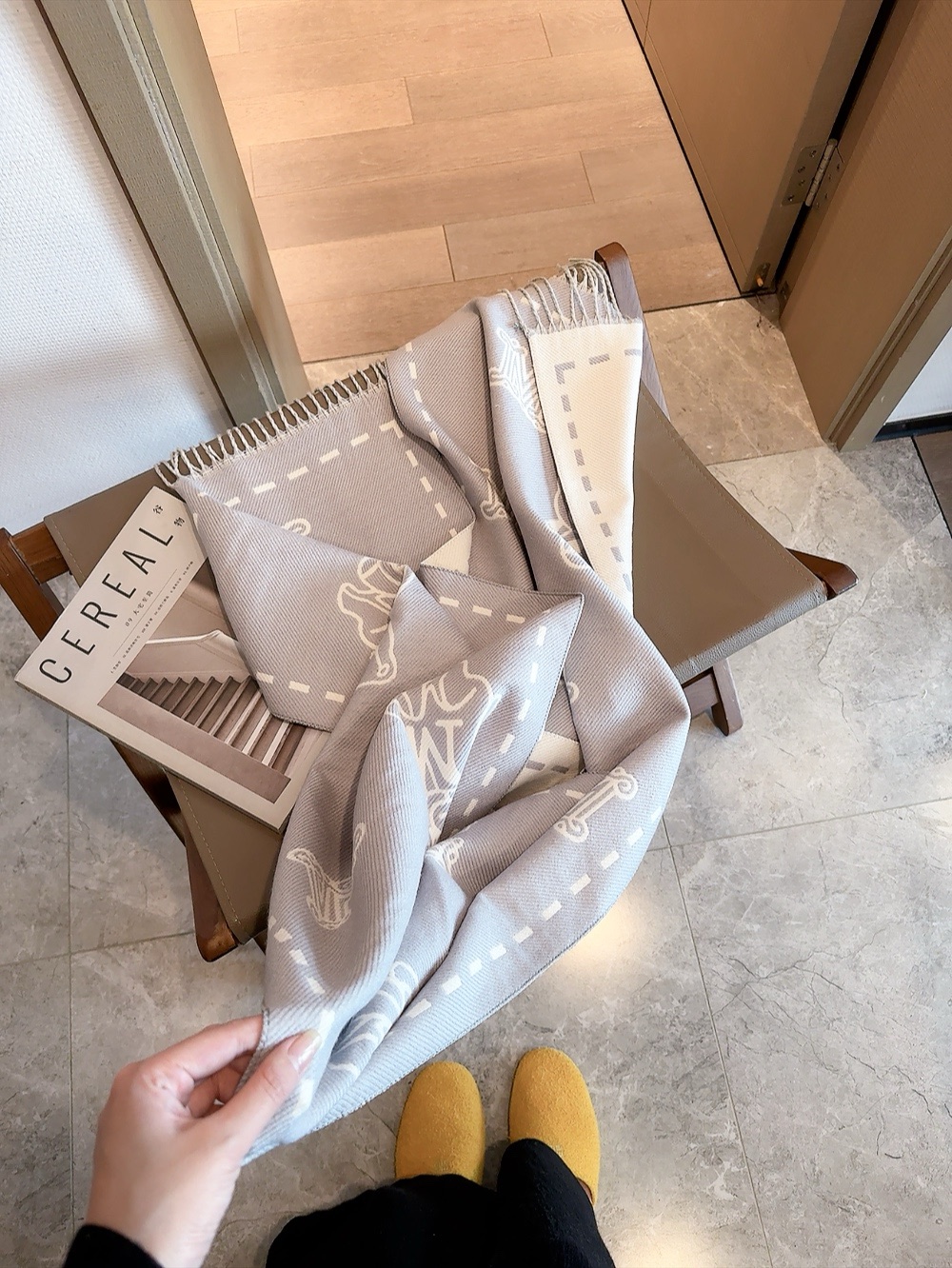 MaxMara scarf 50X180cm E (16)