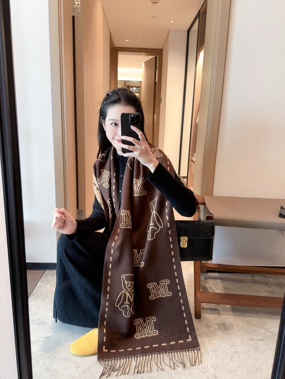 MaxMara scarf 50X180cm E (19)