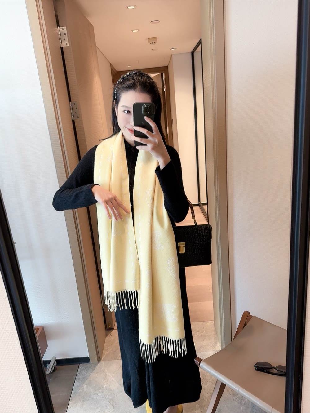 MaxMara scarf 50X180cm E (7)